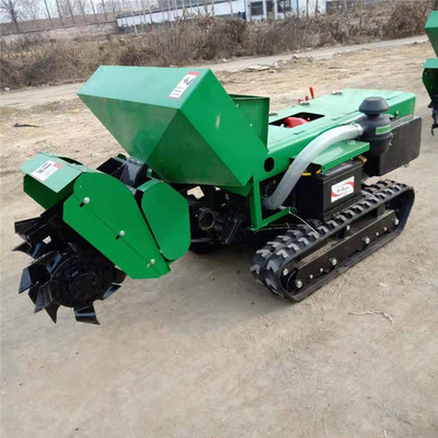 高效农业新助力 大面积果树施肥机与履带式深施肥松土旋耕机详解